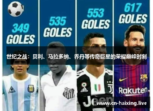 世纪之战:贝利、马拉多纳、乔丹等传奇巨星的荣耀巅峰时刻 世纪之战:贝利、马拉多纳、乔丹等传奇巨星的荣耀巅峰时刻